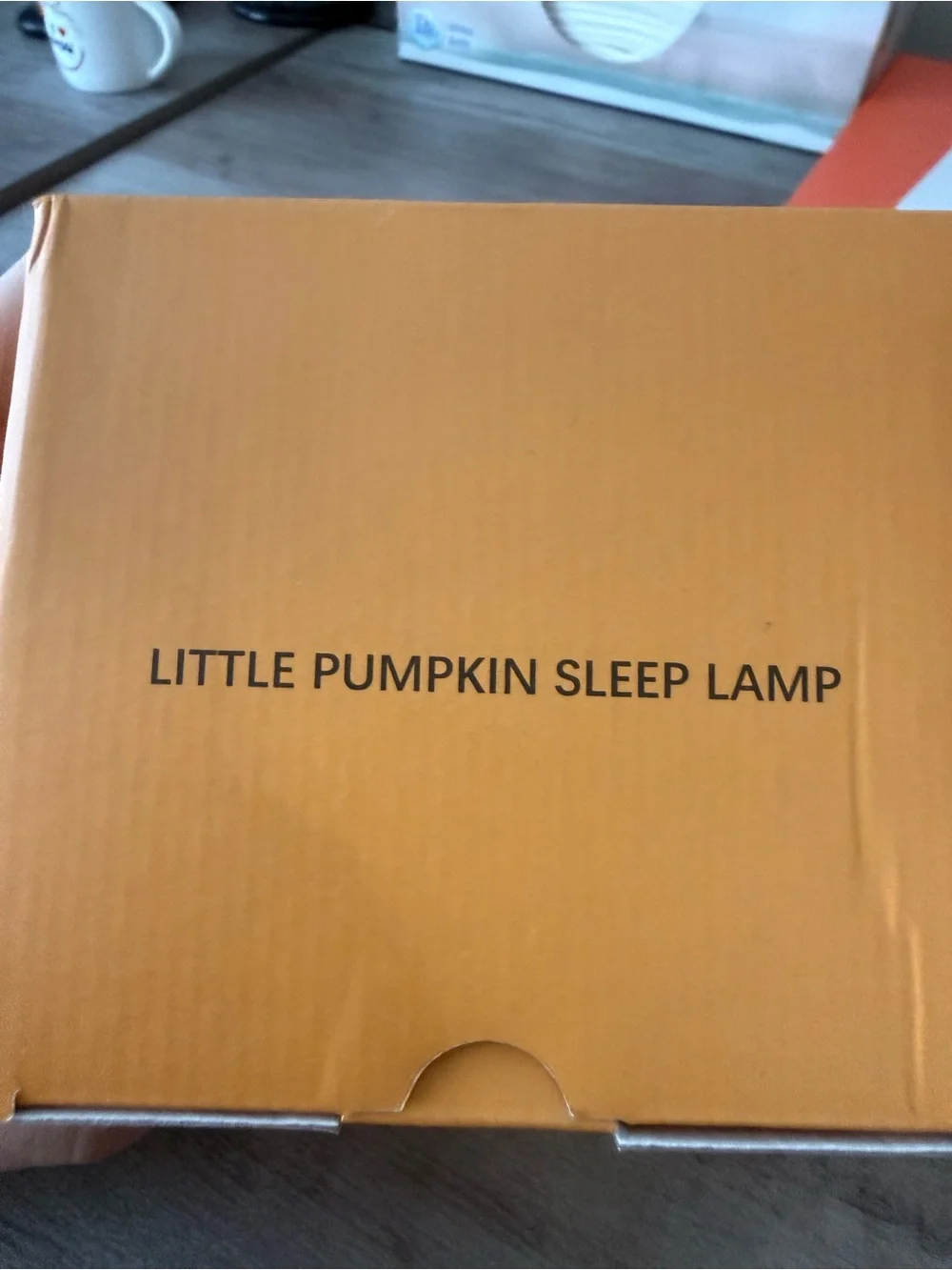 Orange Pumpkin Plush 3 setting night light silicone squishy  - Kids Toy